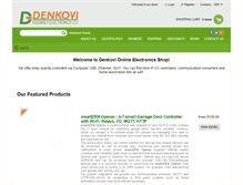 Tablet Screenshot of denkovi.com